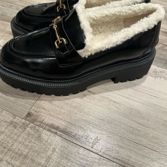 Sam Edelman Black Loafers - Picture 2 of 7